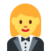 twitter version: Woman in Tuxedo