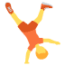twitter version: Person Cartwheeling