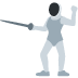 twitter version: Person Fencing