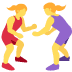 twitter version: Women Wrestling