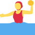 twitter version: Woman Playing Water Polo