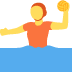 twitter version: Person Playing Water Polo