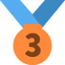 twitter version: Third Place Medal