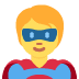 twitter version: Superhero