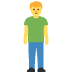 twitter version: Man Standing