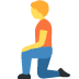 twitter version: Person Kneeling