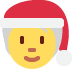 twitter version: Person with Christmas Tree
