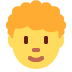 twitter version: Person: Curly Hair