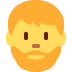 twitter version: Man: Beard