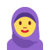 twitter version: Woman with Headscarf