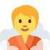 twitter version: Person in Steamy Room