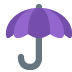 twitter version: Umbrella with Rain Drops