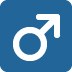 twitter version: Male Sign