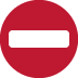 twitter version: No Entry