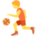 twitter version: Person Bouncing Ball