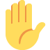 twitter version: Raised Hand
