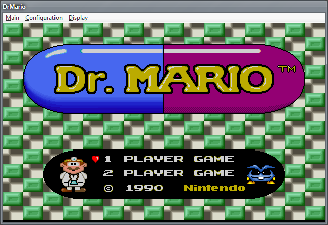 Dr.Mario title screen
