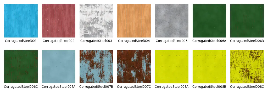Preview of CorrugatedSteel