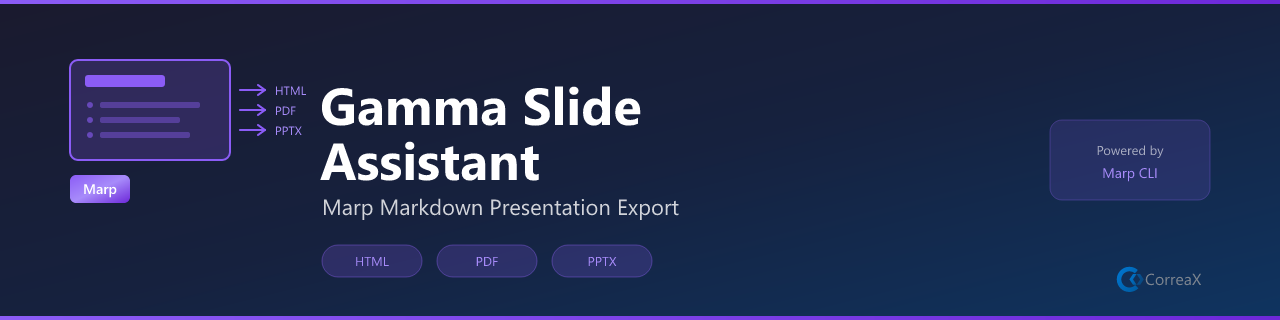 Gamma Slide Assistant Banner