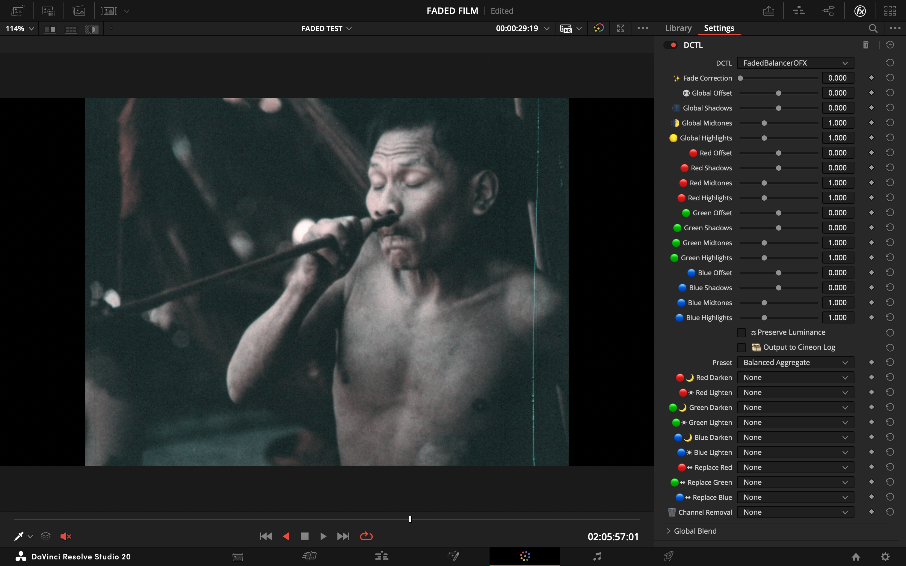 Balanced Aggregate After