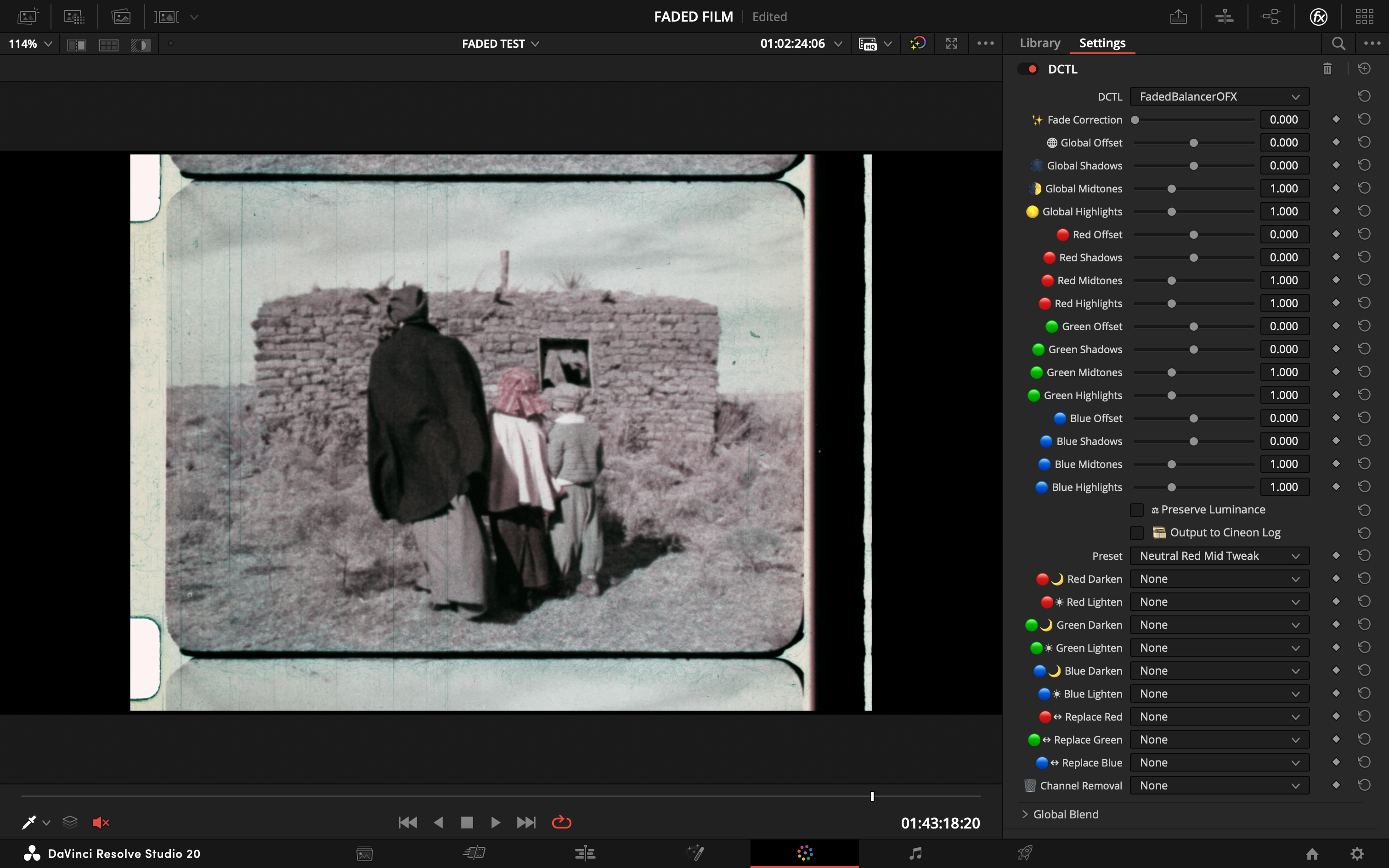 Neutral Red Mid Tweak After