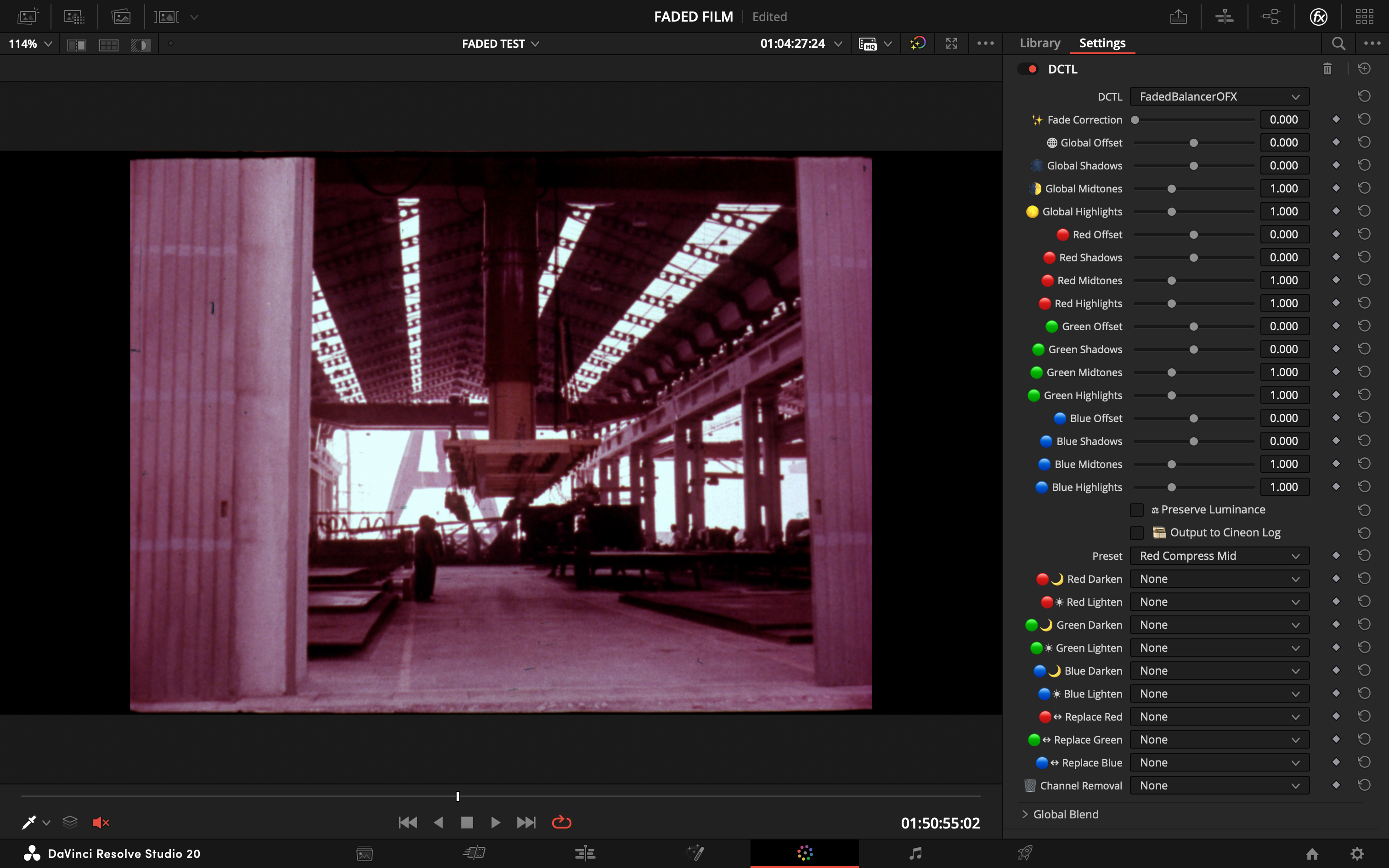 Red Compress Mid Before