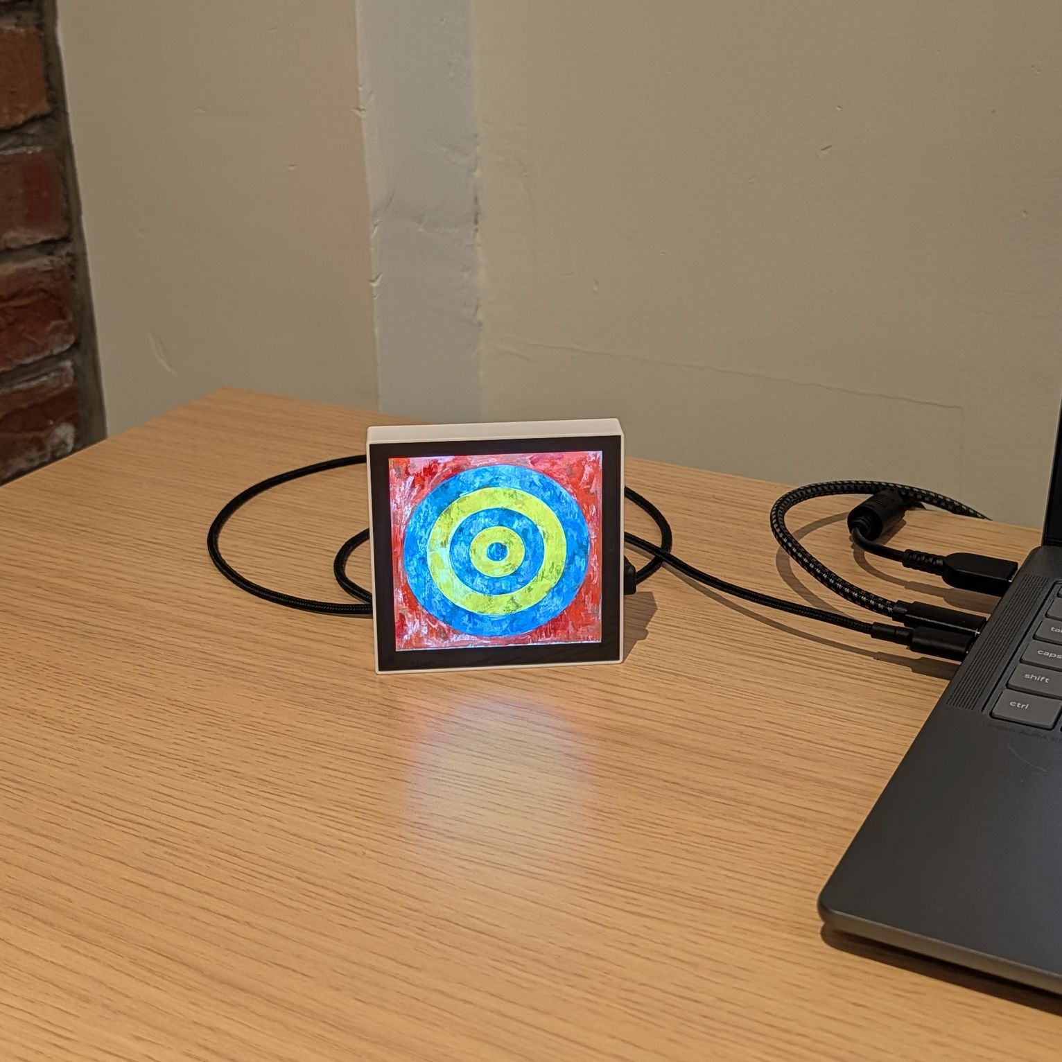 p3a displaying a museum artwork