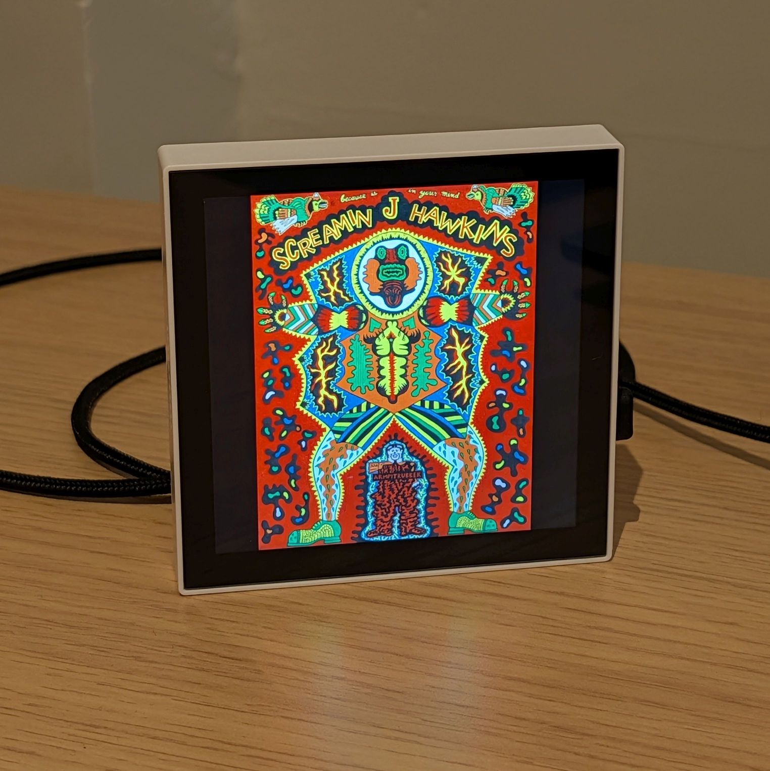 p3a displaying a museum artwork