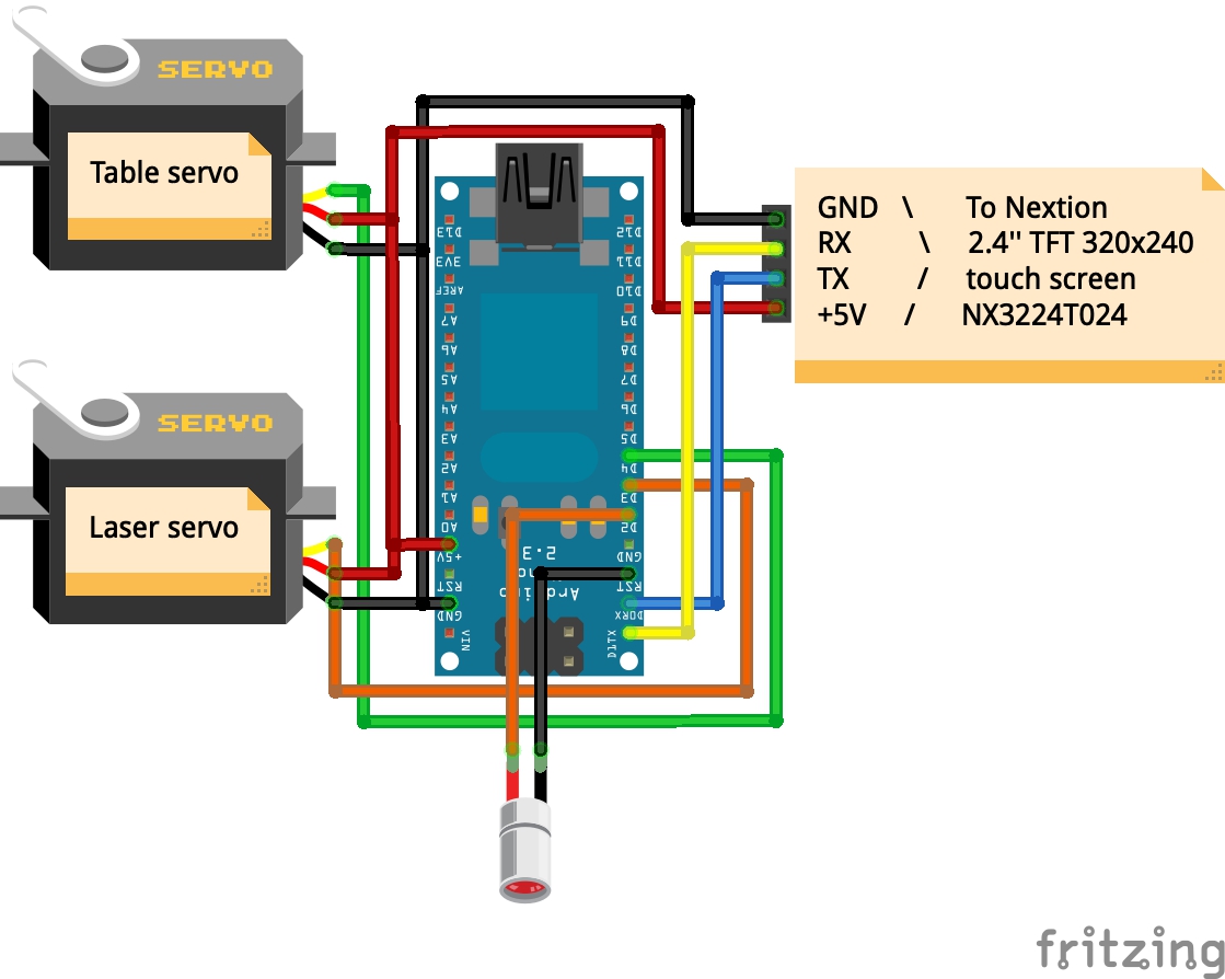 Fritzing diagram