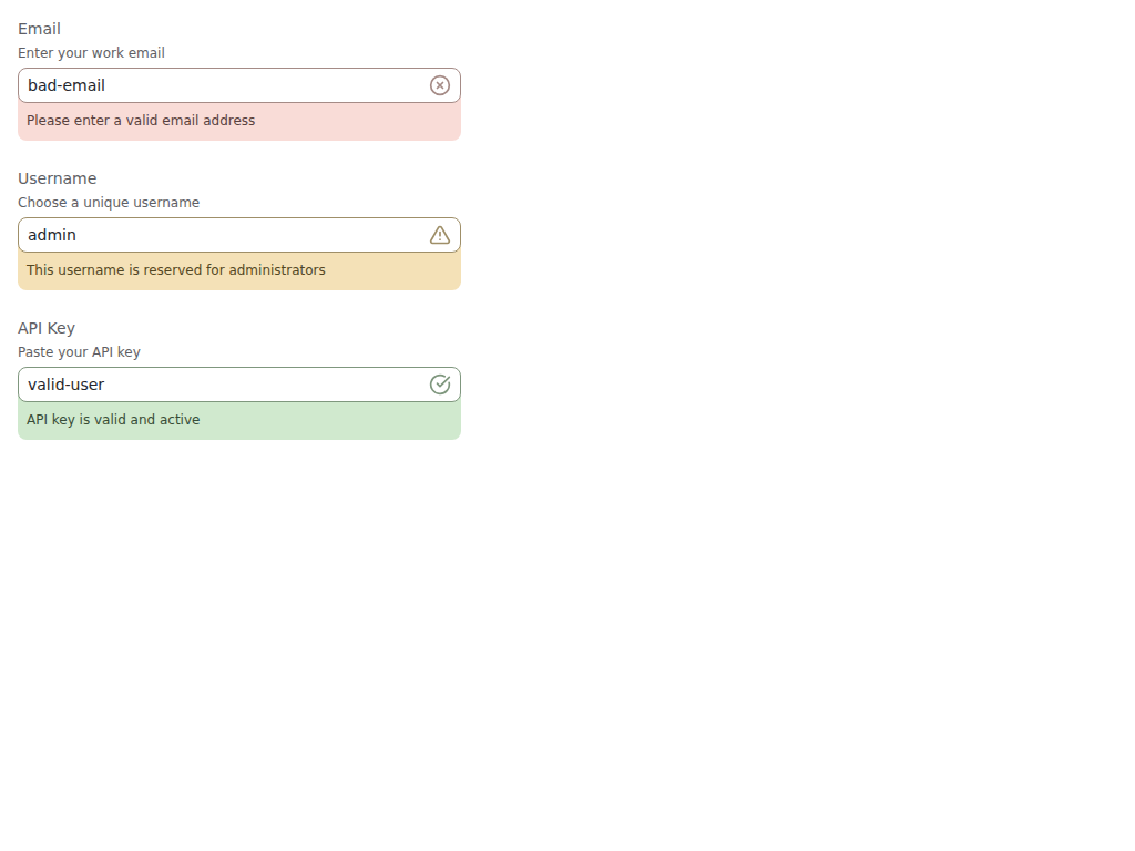 Before visual regression frame