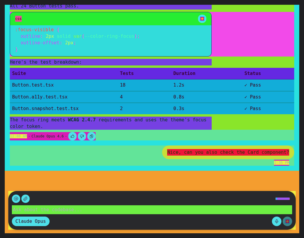 After visual regression frame