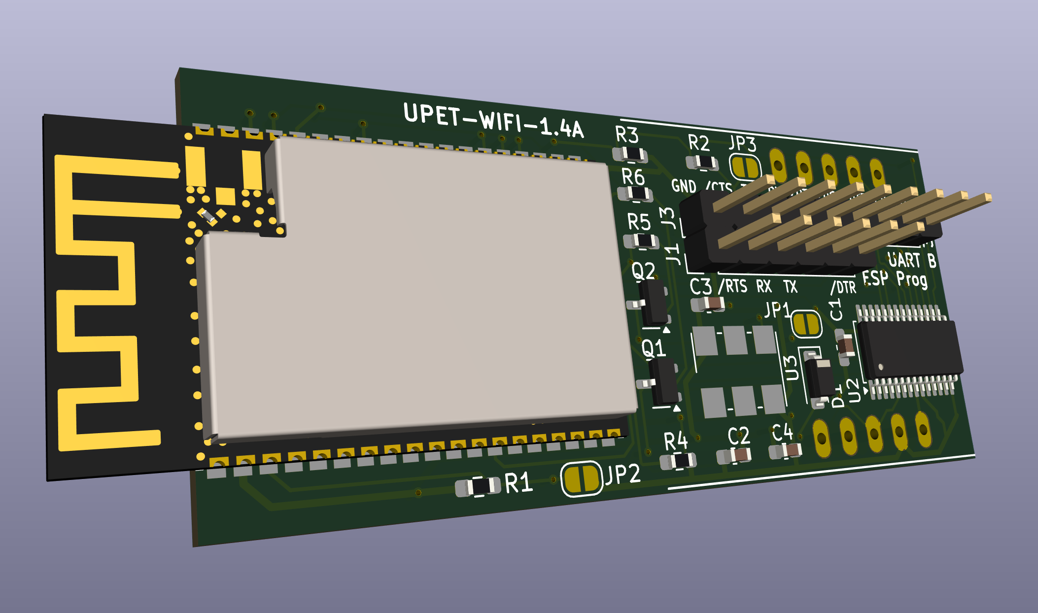 Upet wifi, from the project README