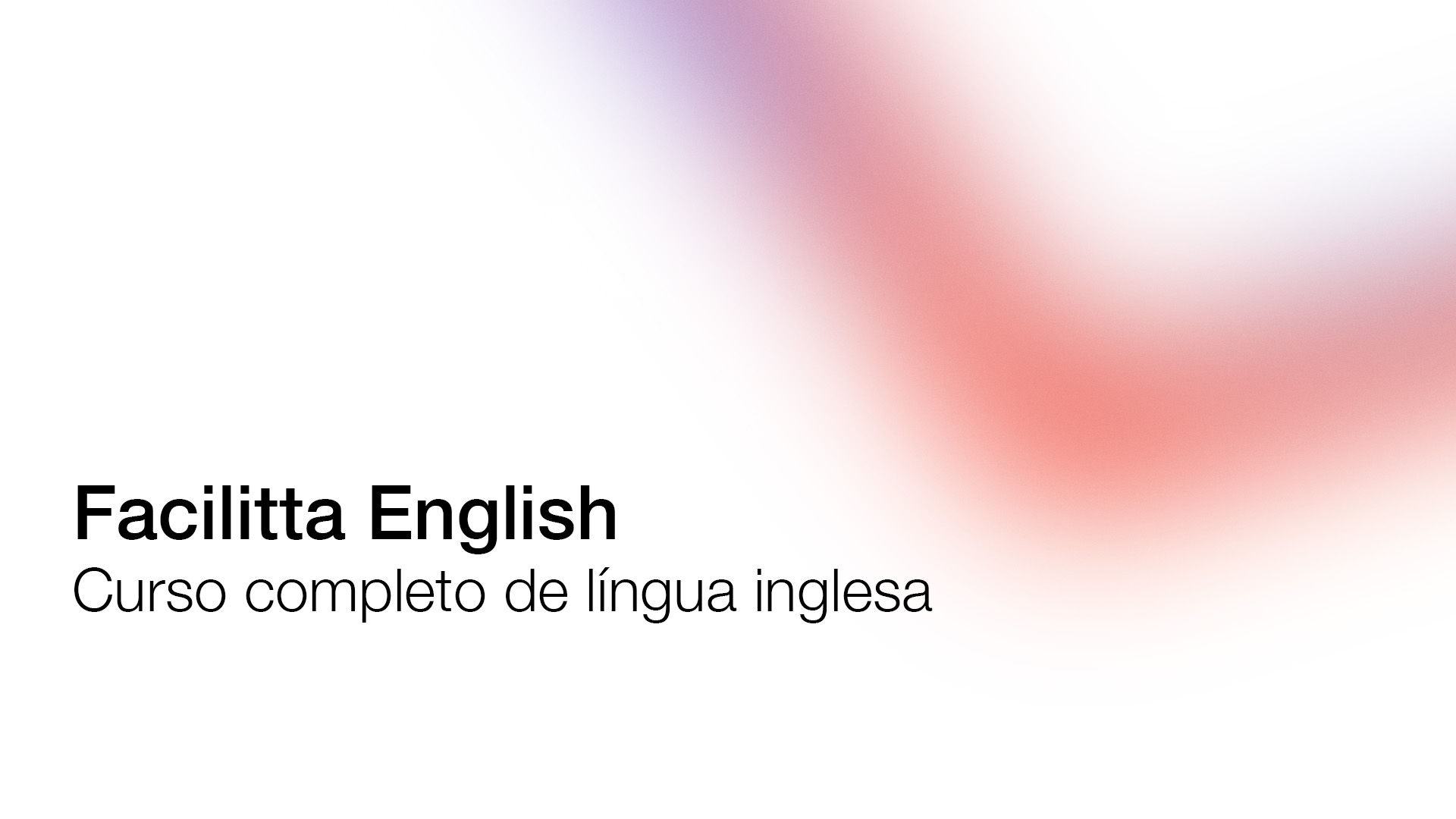 Curso de Inglês