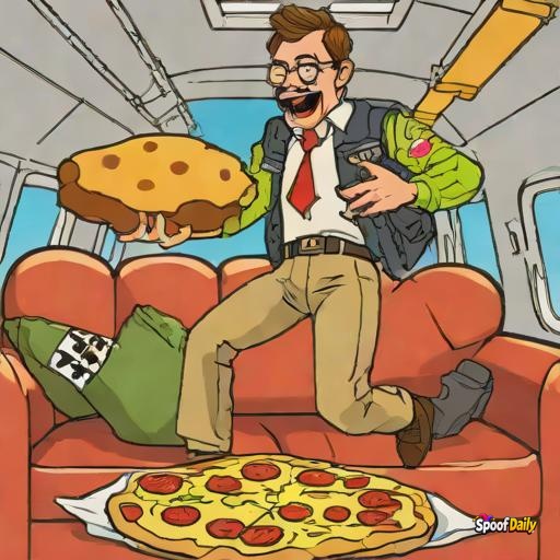 Tom LostCrew Jumps Out of a Plane Without a Parachute, Lands on a Couch, Orders Pizza