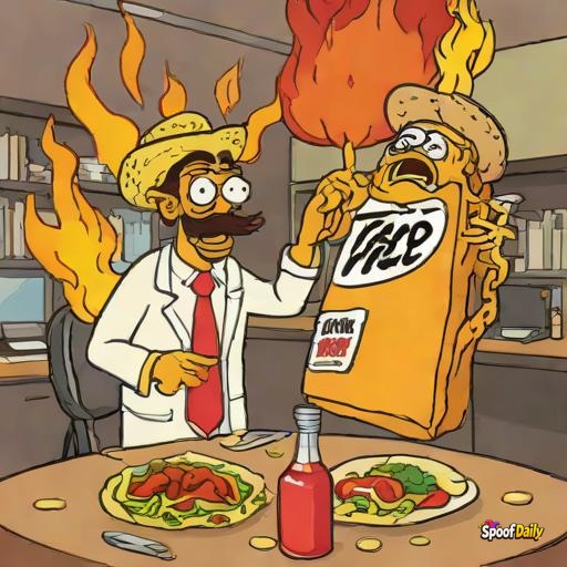 Taco Hell Fire Sauce Now Literally on Fire. Burns Your Mouth, Then Your Soul.
