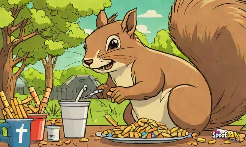 Florida man gaslights an ambitious squirrel
