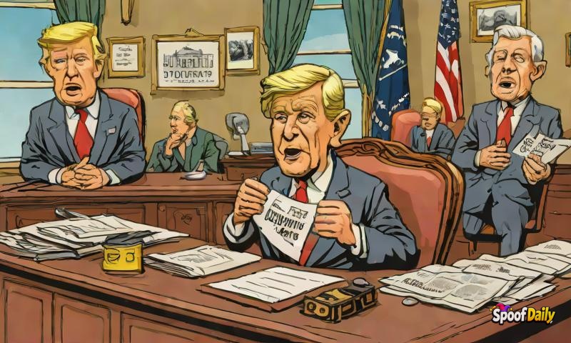 President Cherry Chord signs order