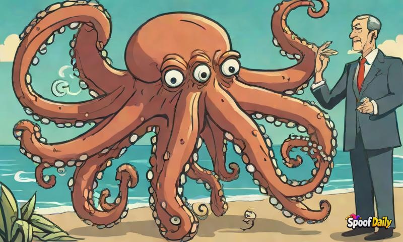 Florida man caught aggressively ignoring an overly optimistic octopus