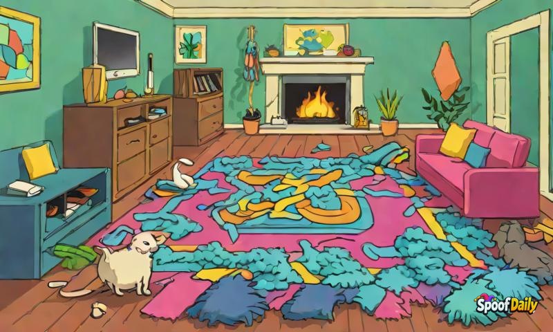 FluffWorks launches a rug that ties the room together too aggressively