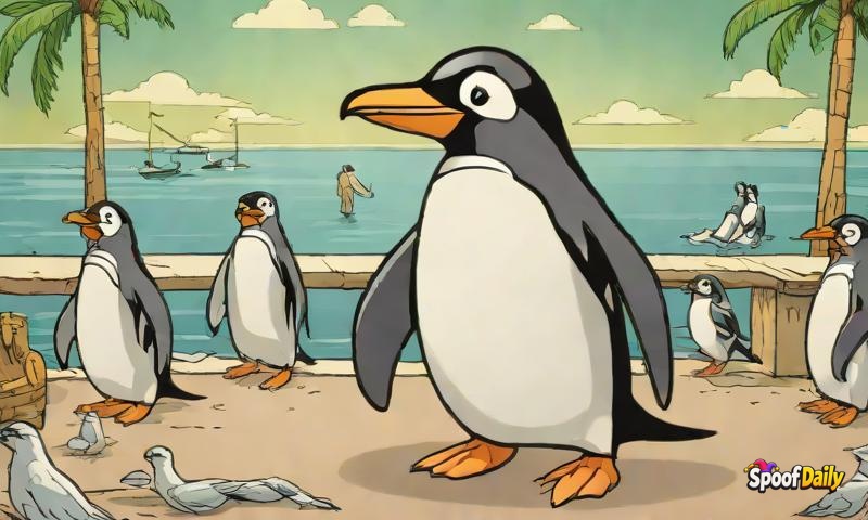 Florida man claims credit for a confused penguin