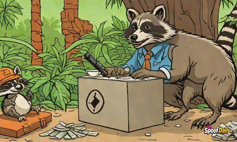 Florida man declares war on a depressed raccoon