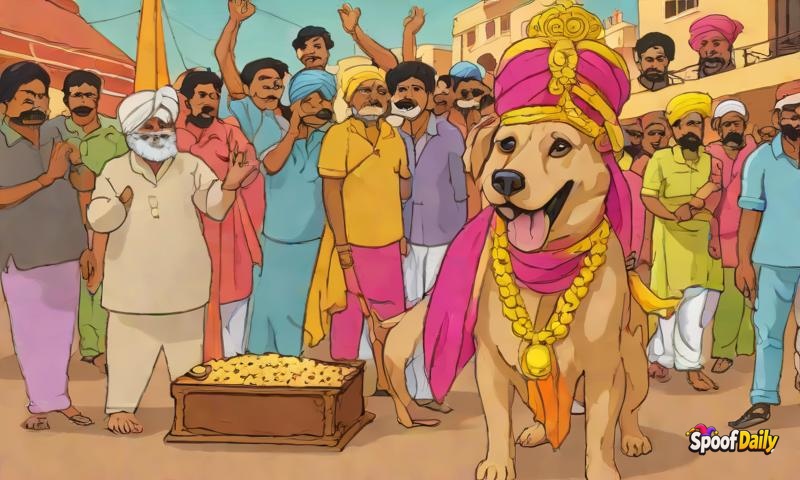 Dog Elected Mayor Of Small Rajasthan Town In Landslide Victory; Accepts Role Solemnly