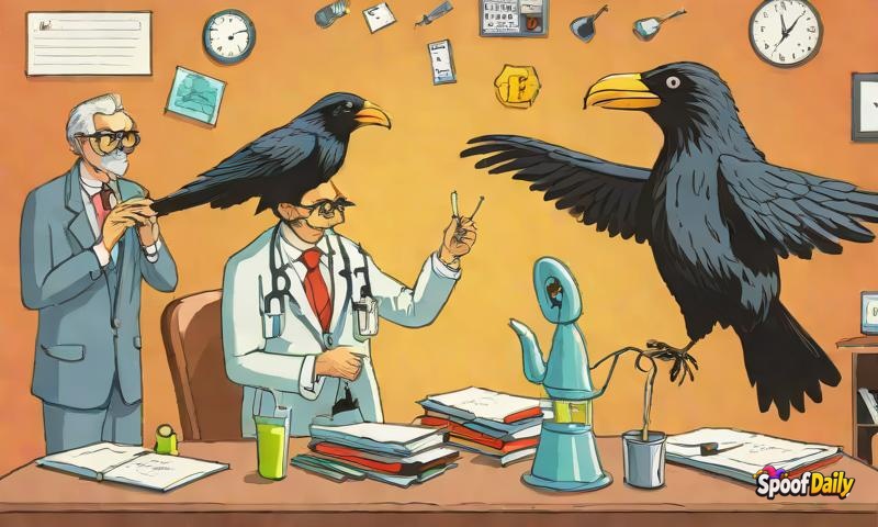 Scientists Successfully Teach Crow To File RTI; Government Panics