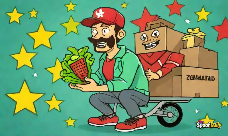 Zomaaato Delivery Partner Achieves Enlightenment After 14,000 Consecutive Five-Star Ratings