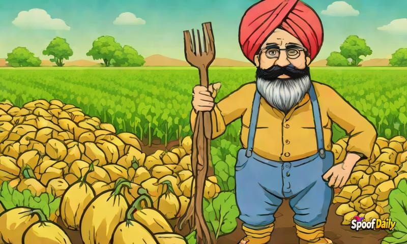 Farmer In Punjab Grows Aloo That Perfectly Resembles Harvind Khichriwal; Refuses All Offers