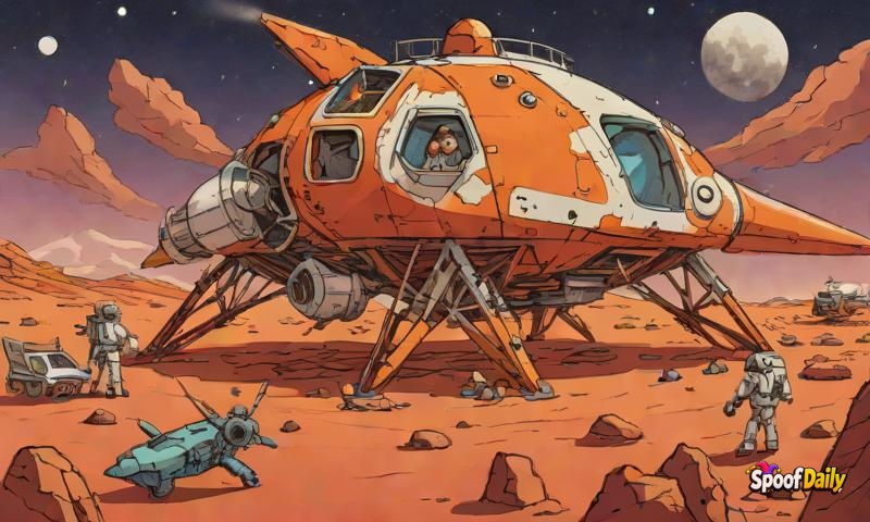 SpaceWrecks Lands Rocket On Mars, Immediately Puts It On AirBnBed; Reviews Are Mixed
