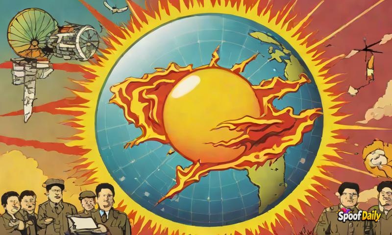 North Korea Claims To Have Invented The Sun; Provides 47 Minutes Of Unverified Footage