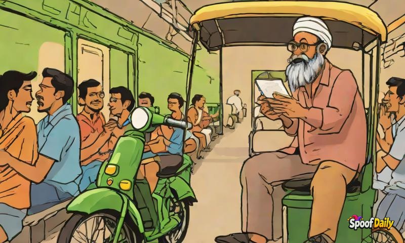 Mumbai Rickshaw Driver Delivers Philosophy PhD Thesis Defense During 4-Minute Fare; Gets Standing Ovation