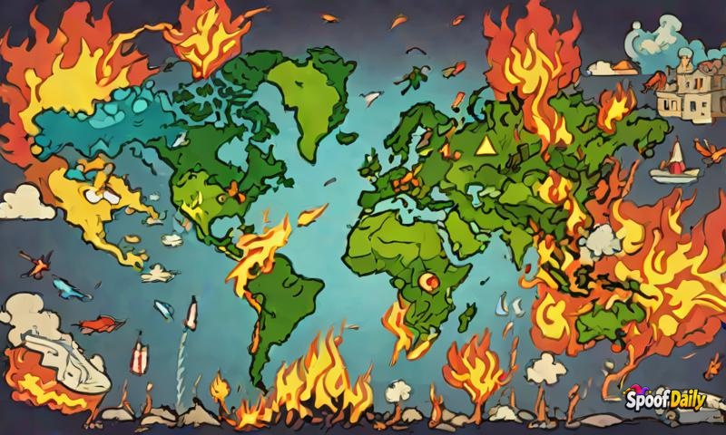 GlobalCrisisMap.com Goes Viral For Showing All Countries Simultaneously On Fire, Internet Briefly Panics