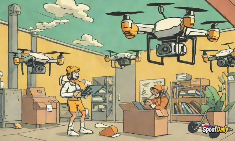Amazom Introduces Same-Hour Drone Delivery Of Your Regrets, Anxiety, And Poor Life Choices